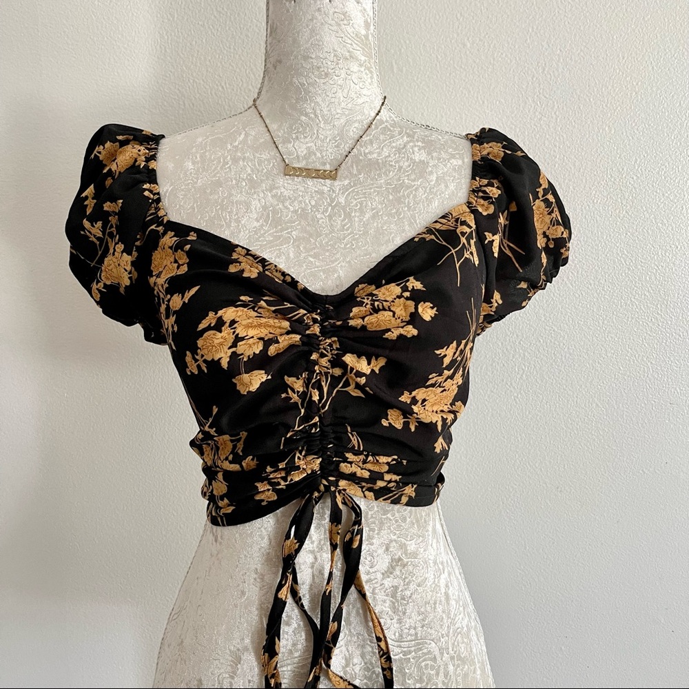 Floral Crop Top
